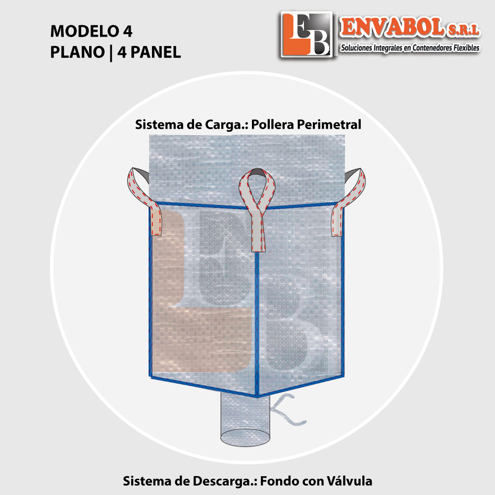 BB-TIPO-PLANO-4-PANEL-MOD-4-1000-x1000px Sistema de carga: Boca Abierto | Sistema de Descarga: Fondo Cerrado